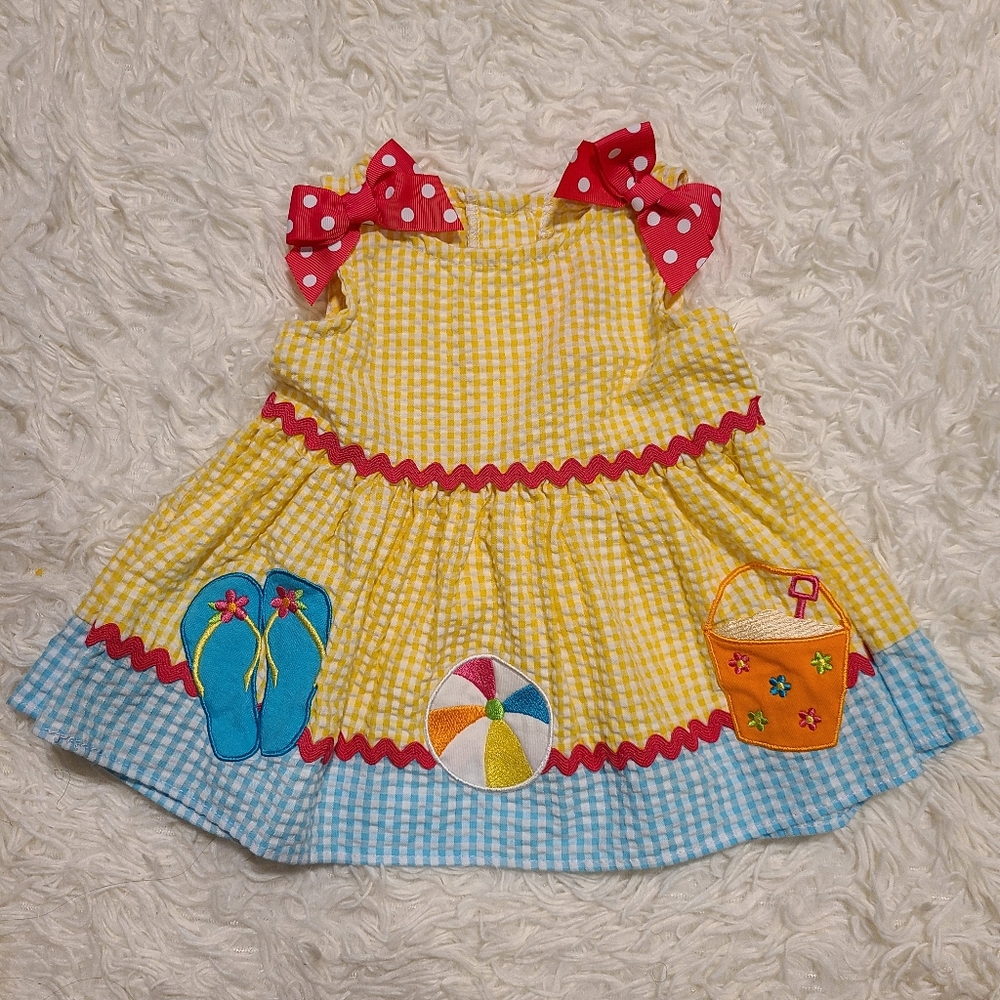Gingham Summer Dress for Baby Girl